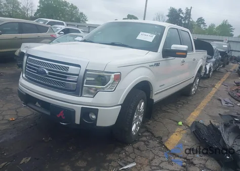 2013 Ford F-150 Platinum from USA, damaged, VIN 1FTFW1ET4DFB73704
